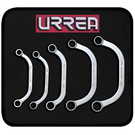 URREA Obstruction Wrenches (Set of 5 pieces), metric. 1700CM